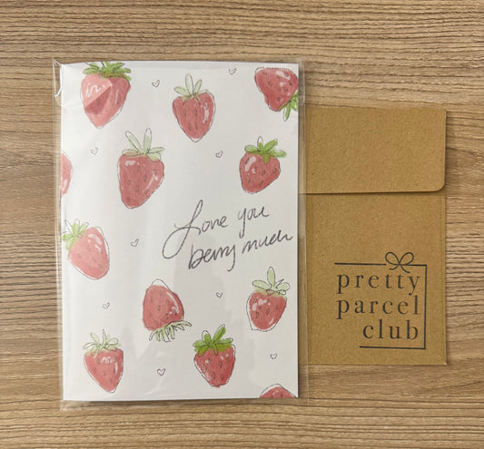 Love You BERRY Much Card